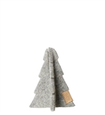 Xmas tree grå 12 cm fra Glerups Wool fra Lübech Living - Fransenhome